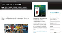 Desktop Screenshot of joaodossantos.net